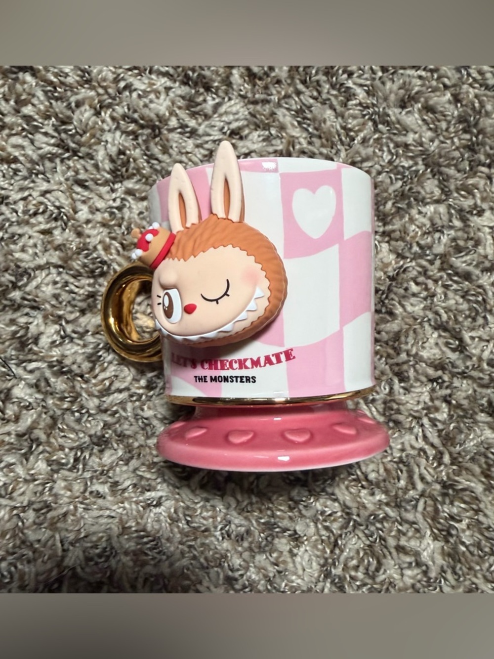 Labubu Let’s Checkmate Pink Cup